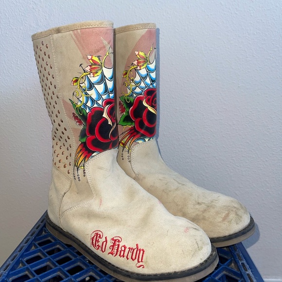 ED HARDY BOOTS💖💞💘 - Picture 6 of 6